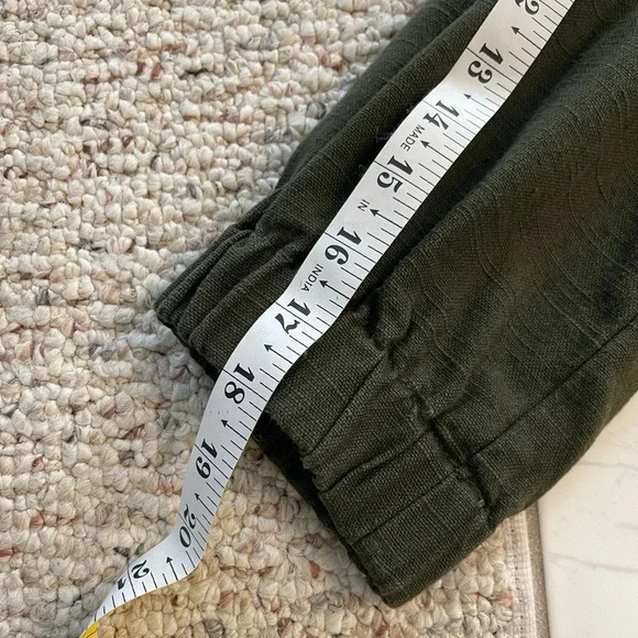 Coldwater Creek 3/4 Sleeve Olive Green Bomber Jacket size 12 - Picture 6 of 6